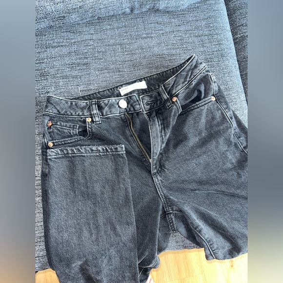 Black garage mom jeans - Picture 3 of 4